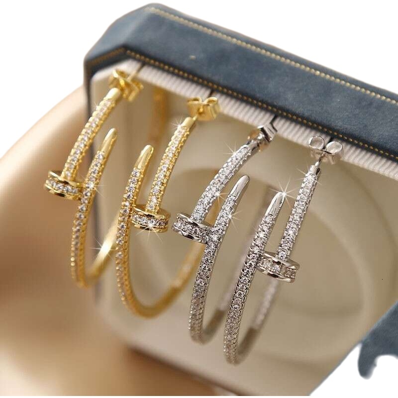 Jewelry Earrings Fashion Trends Versatile Zircon Studs Essential for Everyday Looks Elegant and Luxurious Suitable for Any Occasion Ear Accessories