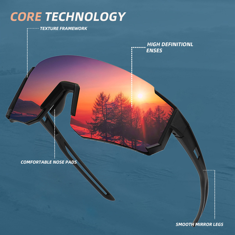 New Designer Outdoor Sports Cycling Sunglasses. Outdoor Beach Sunglasses Without UV Protection. Hiking And Mountaineering Glasses