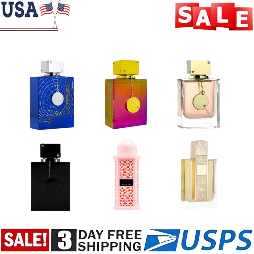 100 ML Elegant Unisex Perfume Collection, US Local Warehouse, 3-7 Days USPS Delivery, Premium Quality Scent, Dropshipping Service Available, Durable Perfume Spray