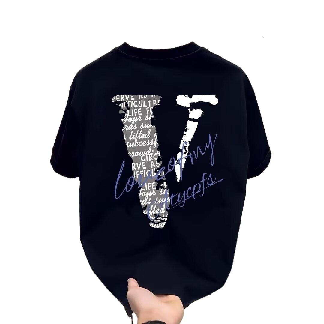 Designer T-shirt Luxury Brand Trendy Letter Print Unisex Short Sleeved T-shirt Outdoor Sports Loose Casual Breathable Pullover Top Basic Base Shirt Fr