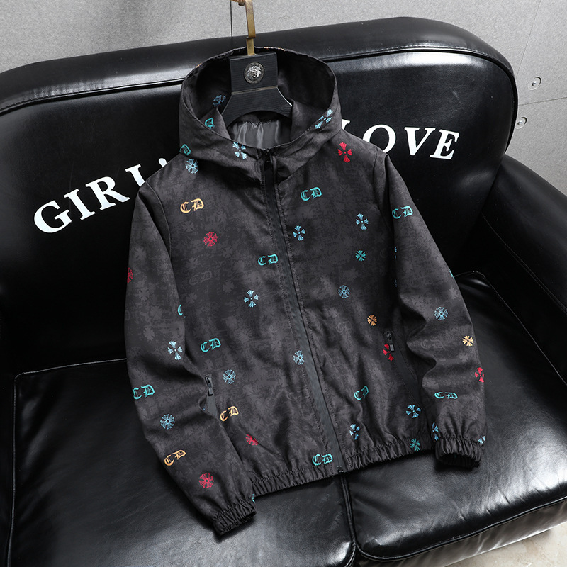 Designer Pants 2026 Luxurious Men's Clothing Oversized Spring Jacket Men's Casual Hooded Loose Oversized Coat Fashionable Trend