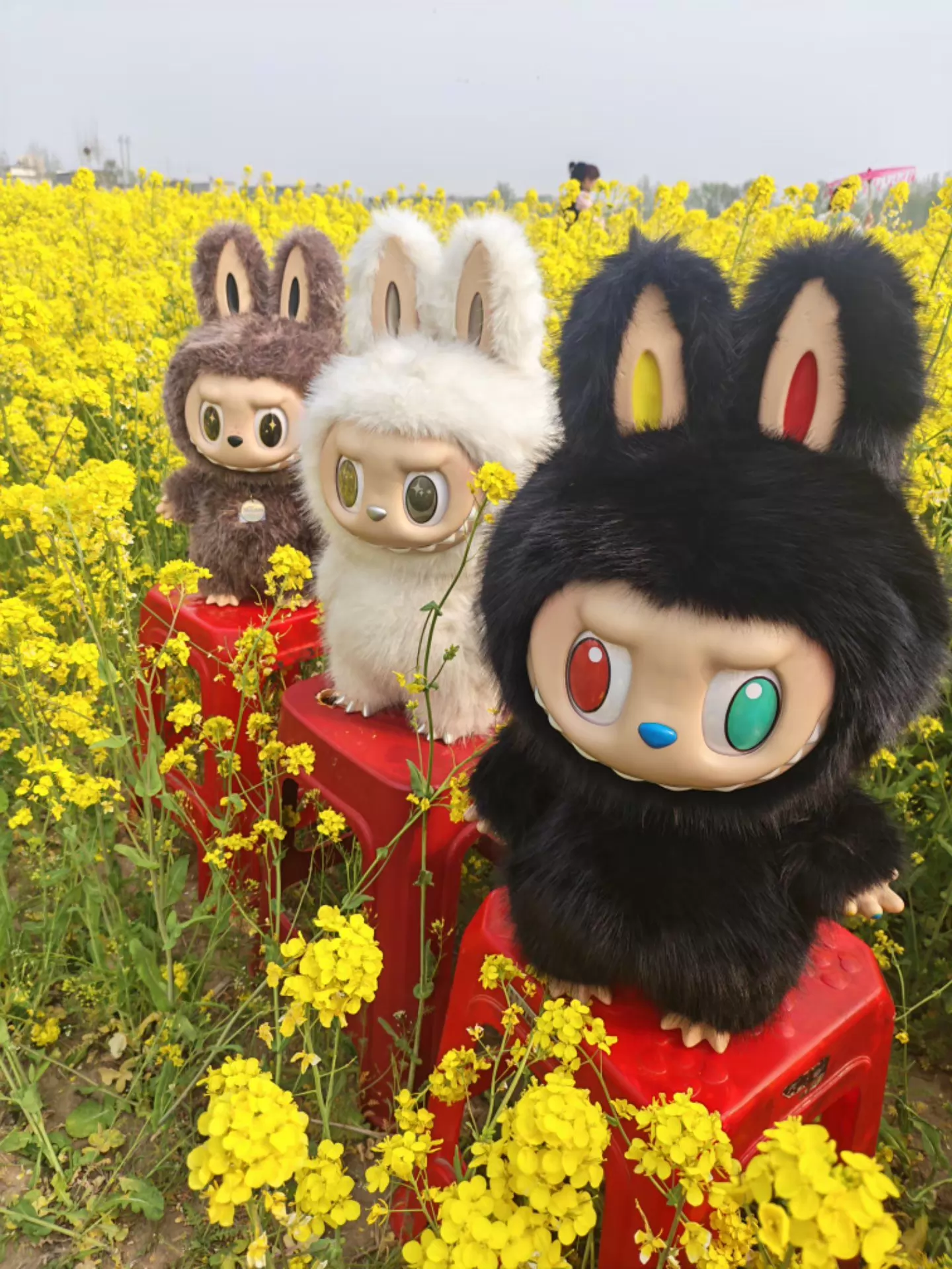 58cm LABUBU THE MONSTERS 10th Anniversary ZIMOMO 3.0 Vinyl Doll Creative and Fun Toys Surprising Collection Gifts