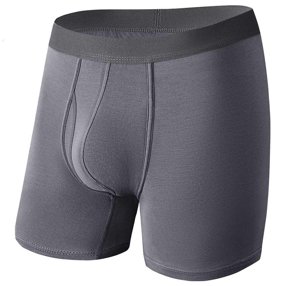 8-Pack Boxers Man Bamboo Fiber Mens panties Sexy Long Boxer Briefs Breathable and Soft Underwear for Men Plus Size S-XXL 251106