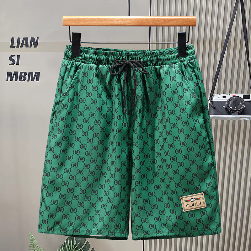 Designer Pants - Men's Five-point Short Pants - Summer Beach Shorts - Men's Casual Running And Sports Shorts - Men's 5-point Straight S