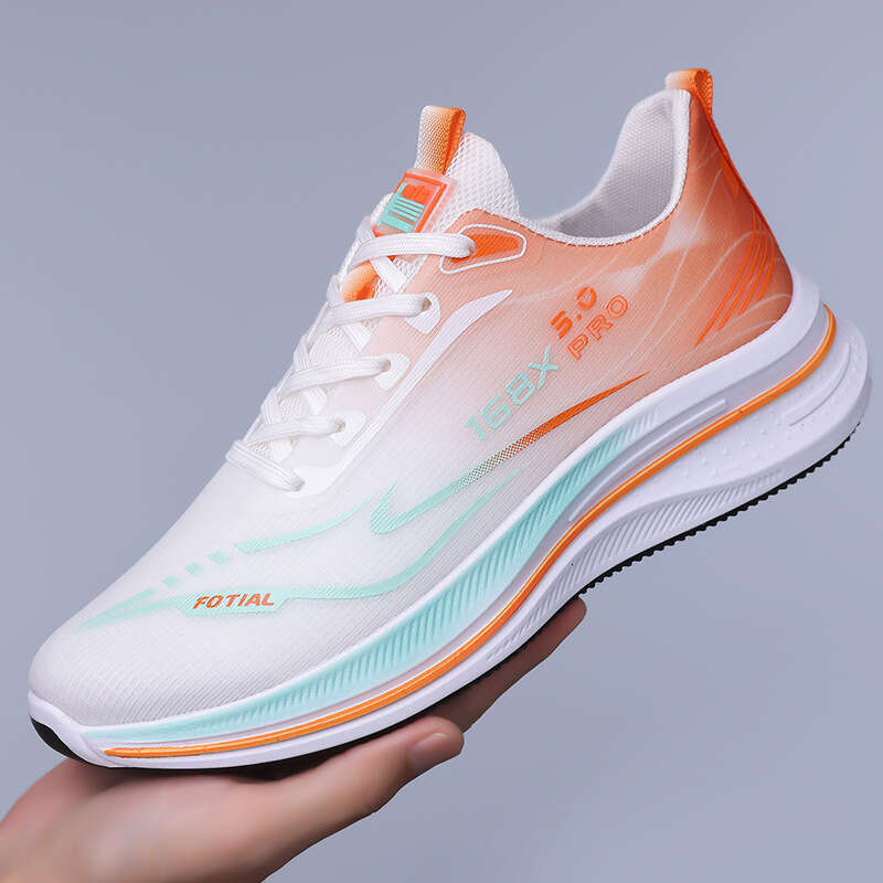 2026 Ultra-Light Running for Men, New Breathable Student Professional Shock-Absorbing Sports Shoes, Non-Slip Soft Sole Racing Shoes