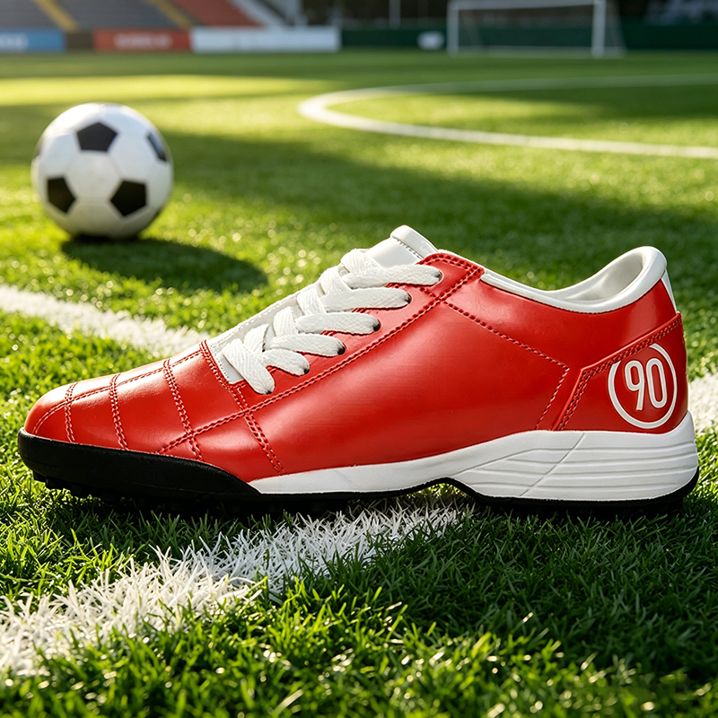 running shoes T90 III TF football boots soccer cleats Soft Spike mens womens trainers Leather football shoes Green Black White Red Navy Gum sneakers eur 36-45
