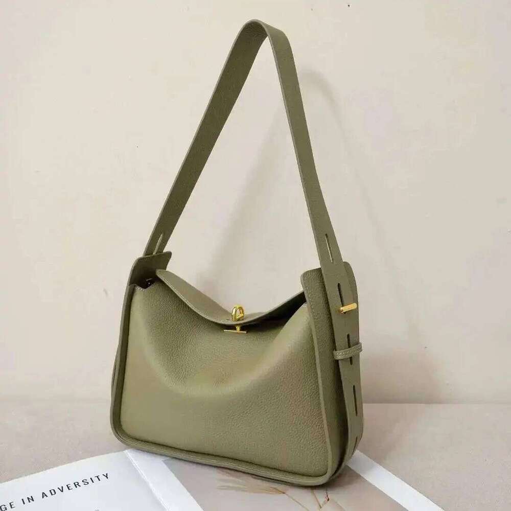 New Luxury Genuine Leather Women Crossbody Bag Fashion Shoulder Underarm Bag Cowhide Large Capacity Tote Bag Ladies Casual High Capacity Purse SENYY