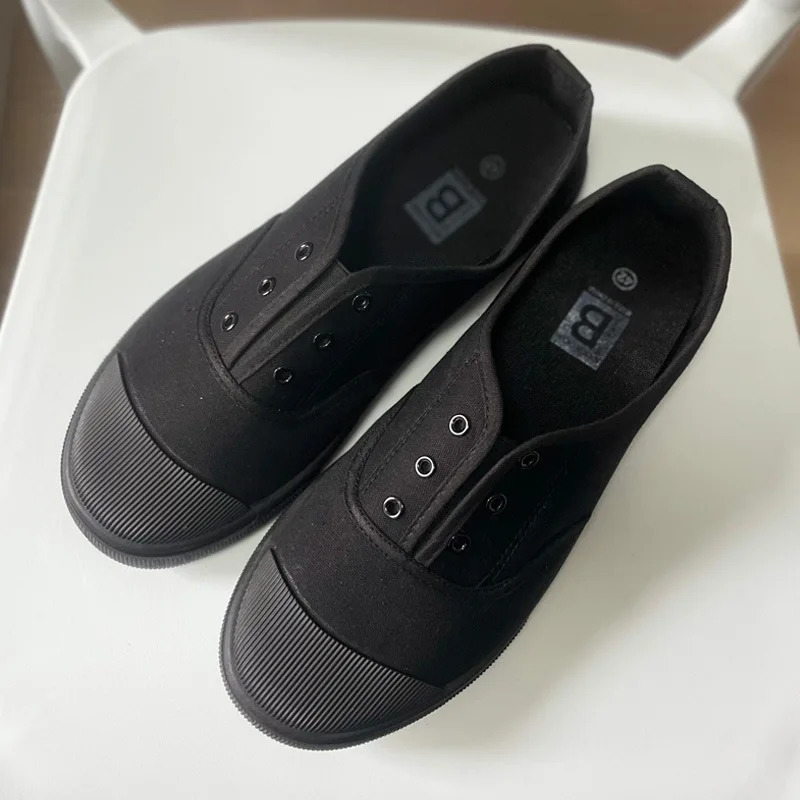 Spring Canvas Shoes Women Men Couple Casual Sneakers fashion Flat Slip On Student Korean Style 260408