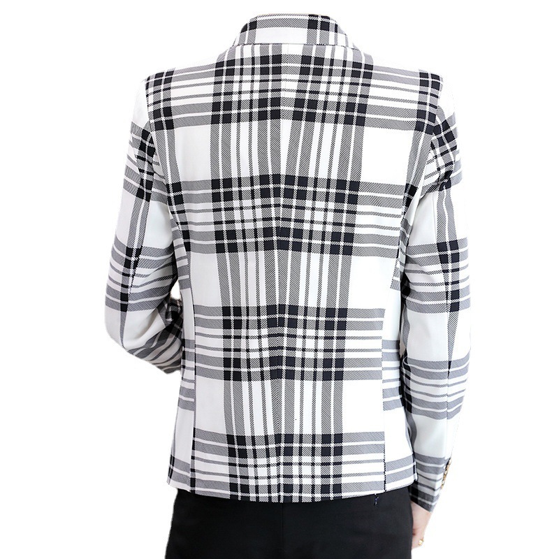 Designer Blazer - New Slim-fit Korean-style Men's Suit Jacket, Suitable For Young Men. It Is Both Casual And Fashionable Fashionable Luxurious Ja