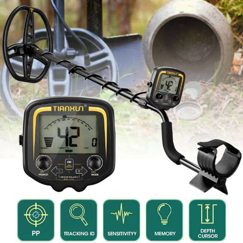 Hot sell Professtional Underground Metal Detector Tianxun TX 850 Powerful Gold Detectors Treasure Hunter Seeker Pointer detector