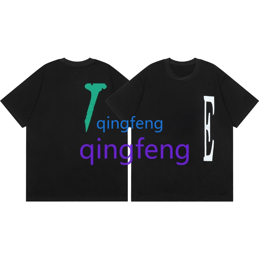 Men's Oversized Cotton T-shirt, Red Letter Graphic Print, Hip Hop Street Style Short Sleeve Top, Casual Summer Tee for Men