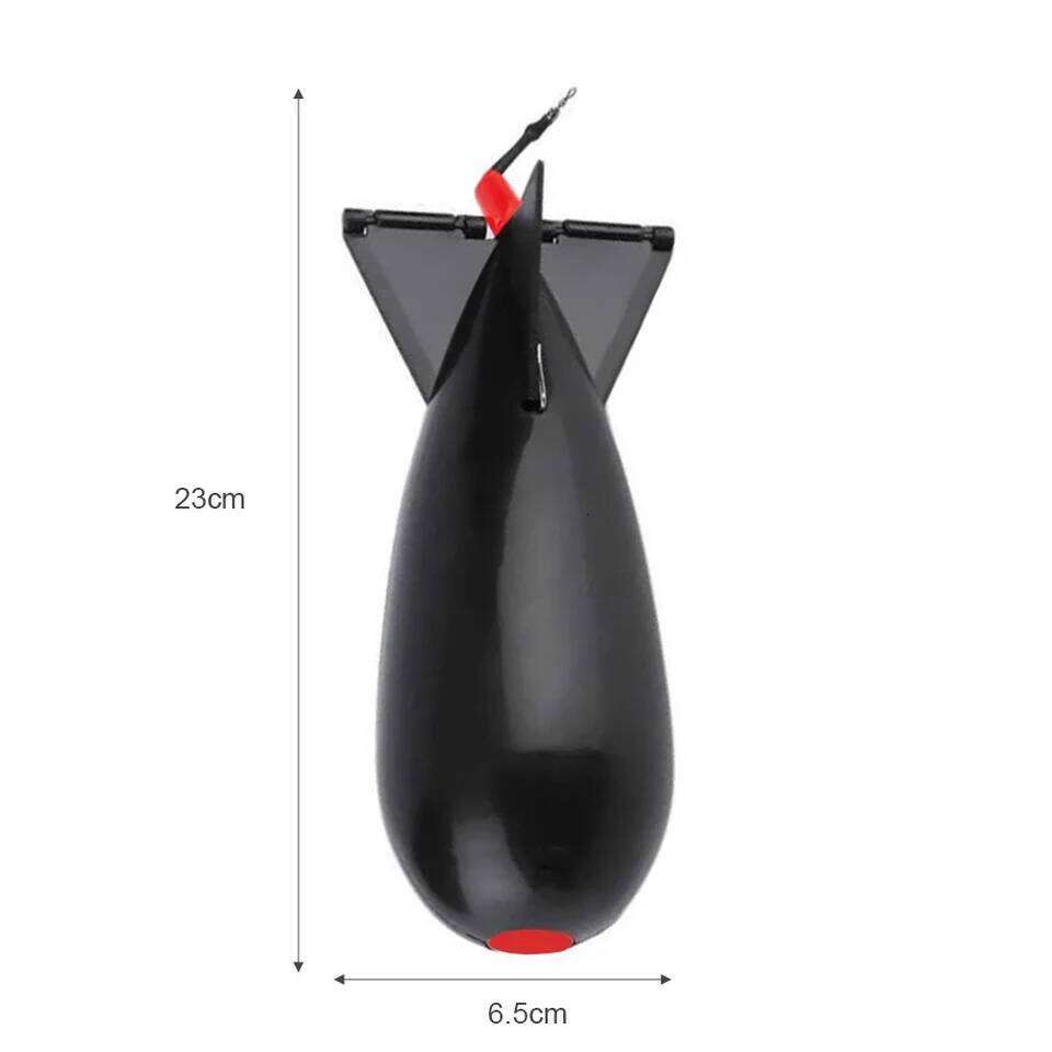1-10PCS Carp Rocket Feeder Spod Bomb Float Lure Bait Holder Container Spomb Pellet Feeders Position Fishing Accessories