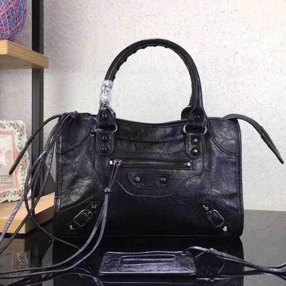 Neo Classic City Motorcycle Bag for Women Leather Designer Handbag Luxury Fashion Shoulder Crossbody Bag Multi-Color Options