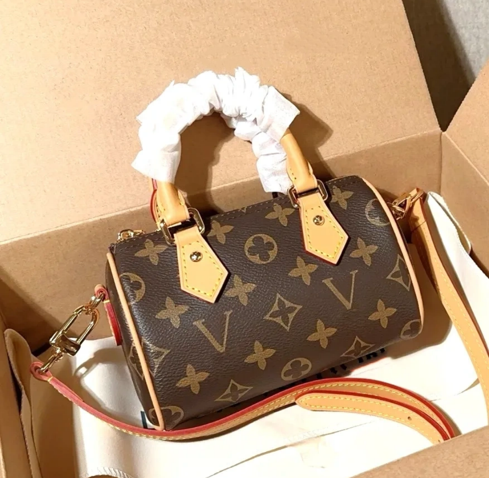 Designer bag Genuine leather Shoulder bag Quick Purse Boston Tote Designer Mini Pillow Handbag High Quality Womens Crossbody Messenger Bag Classic Floral make bag