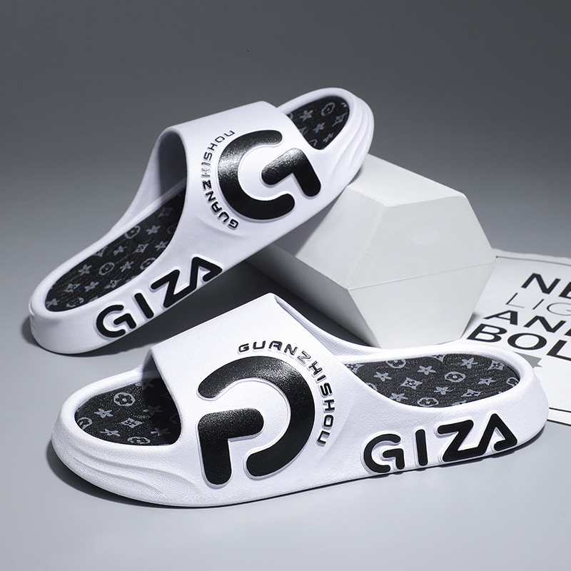 TB BHULAMTE Luxury Brand Designer Shoes Men's Trendy And Fashionable Versatile Printed Non-Slip Thick-Soled Comfortable Sandals