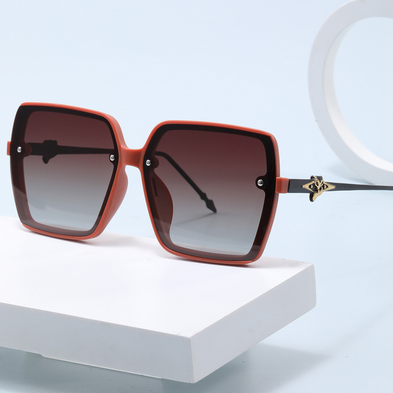 Luxury Designer 2026 New Men Women Multi-color Oversized Square Sunglasses Outdoor Cycling Beach UV Sports Sunglasses