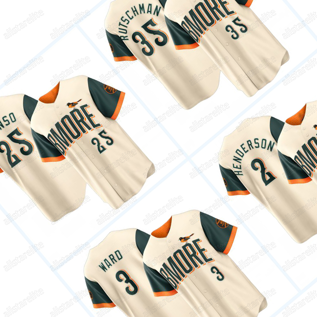 Custom Pete Alonso 2026 City Connect Baseball Jersey Adley Rutschman Samuel Basallo Embroidered Any Name Any Number Breathable Polyester Sweatshirt