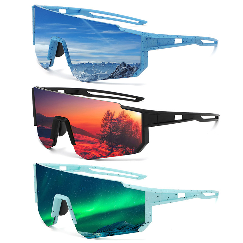 New Designer Outdoor Sports Cycling Sunglasses. Outdoor Beach Sunglasses Without UV Protection. Hiking And Mountaineering Glasses