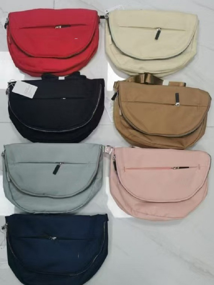 Yoga bag women sports and casual single-shoulder bag crossbody bag 5L capacity shoulder bag waist bag outdoor fanny pack