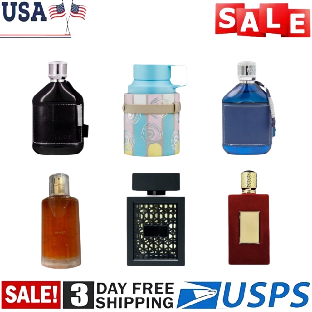 Best Selling Unisex Perfume, US Warehouse Fast Shipping, 3-7 Days Delivery, Long Lasting Eau de Parfum Spray, Support Drop Shipping for Men and Women