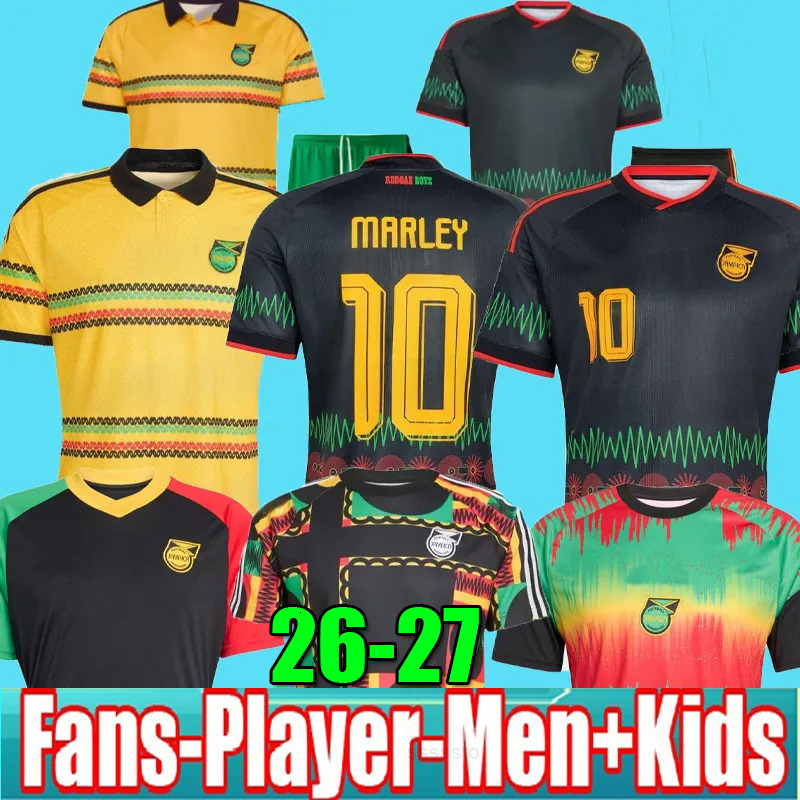 3XL 4XL 2026 Jamaica soccer jerseys 25 26 27 national football shirt team Bailey ANTONIO Nicholson MORRISON home away MEN kids maillots de foot camesi