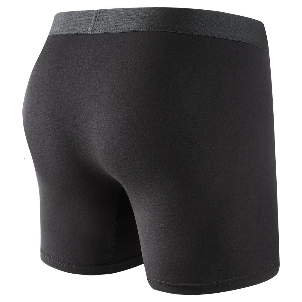 8-Pack Boxers Man Bamboo Fiber Mens panties Sexy Long Boxer Briefs Breathable and Soft Underwear for Men Plus Size S-XXL 251106