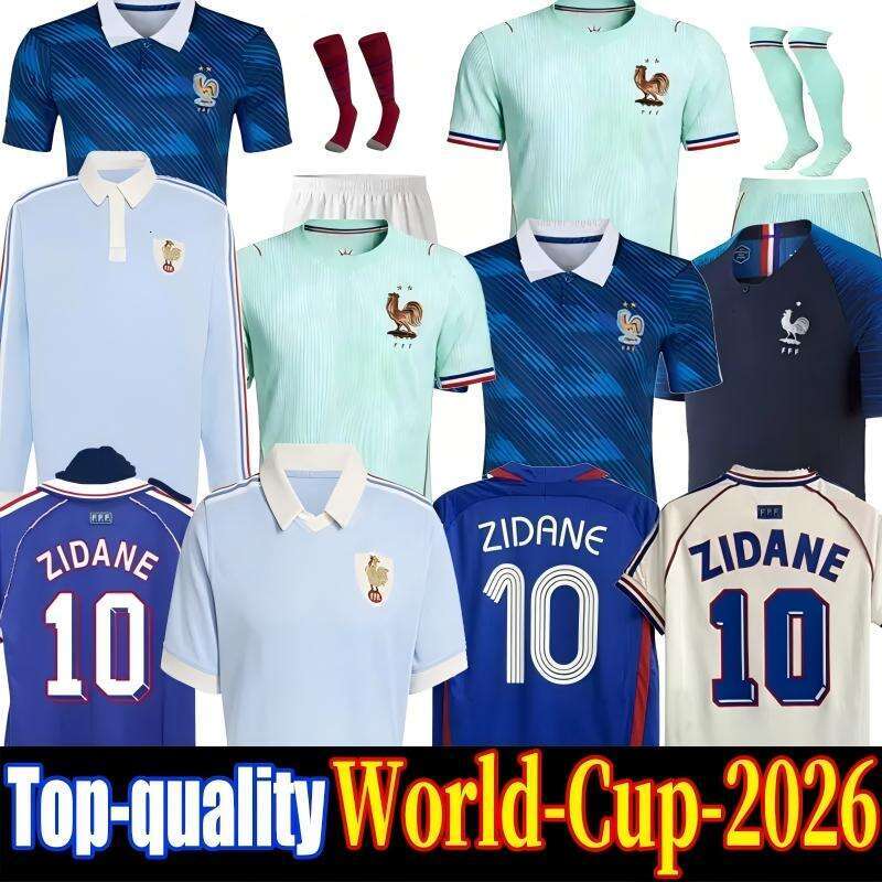 maillot france 2026 MBAPPE soccer jersey final BENZEMA GIROUD GRIEZMANN SALIBA PAVARD KANTE POGBA THURAM KOLO 2024 25 26 Maillot De Foot Equipe football shirt