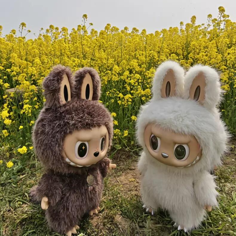 58cm LABUBU THE MONSTERS 10th Anniversary ZIMOMO 3.0 Vinyl Doll Creative and Fun Toys Surprising Collection Gifts