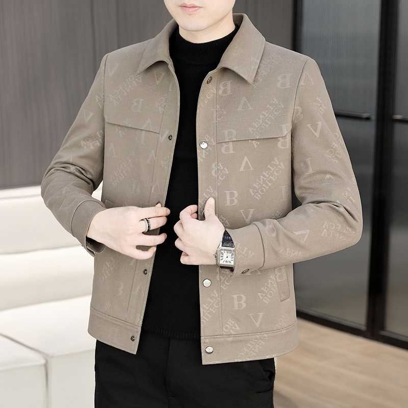 Designer Blazer - 2026 Autumn/winter New Men's Camouflage Lapel Jacket Fashionable And Versatile Coat High-end Luxurious Outerwear For Outdoor Us