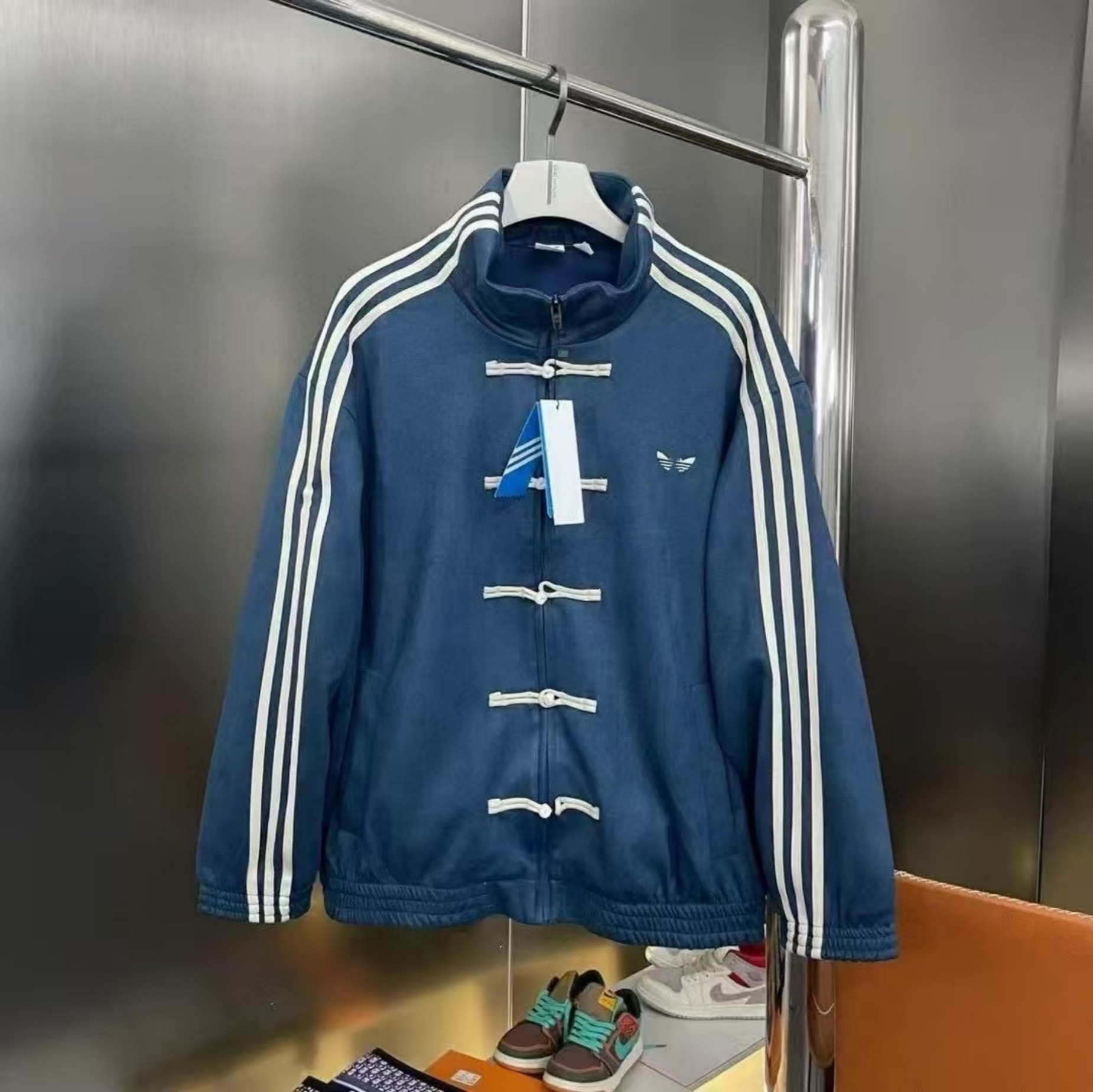 2026 Spring New Arrival Men's Faux Suede Jacket New Chinese Retro Stand Collar Loose Sportswear High Quality Streetwear