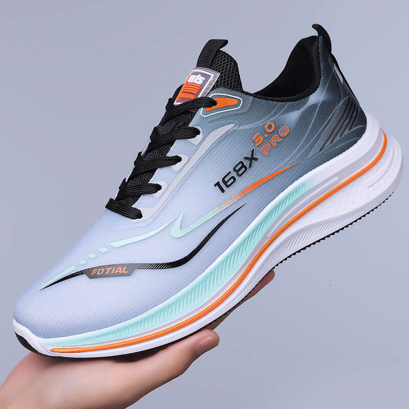 2026 Ultra-Light Running for Men, New Breathable Student Professional Shock-Absorbing Sports Shoes, Non-Slip Soft Sole Racing Shoes