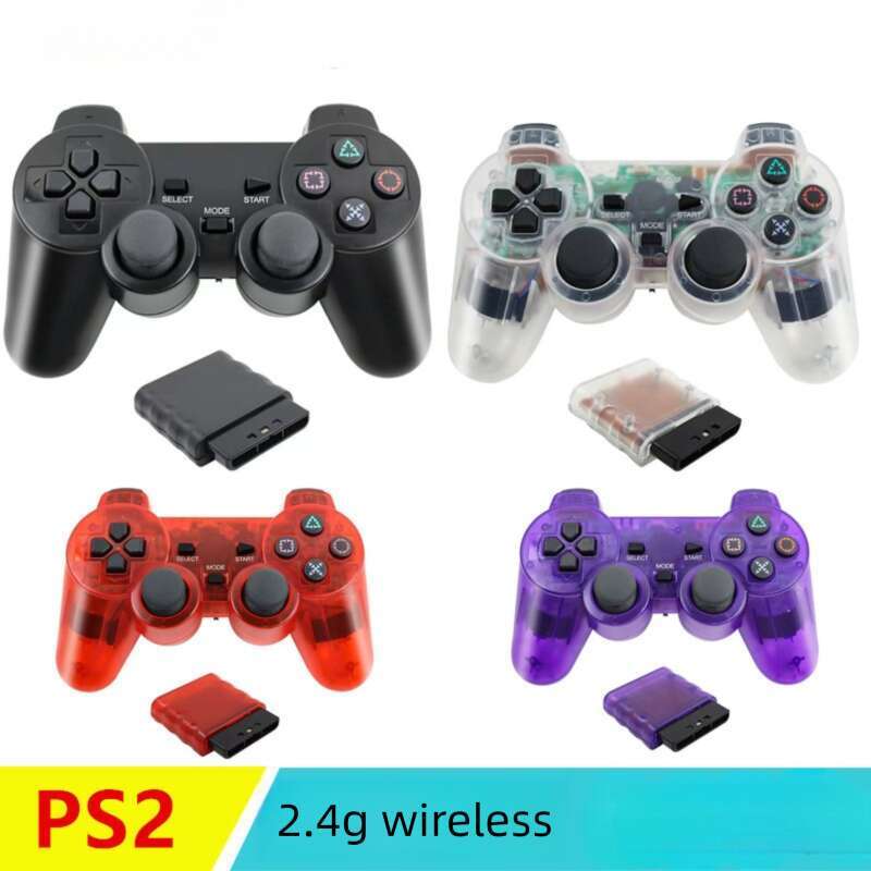 Famous Brand Famous Brand G Wireless PS Dual Vibration Transparent Colorful P Game Controller With Snowflake Keys In Stock At The Factory For Cross Bo