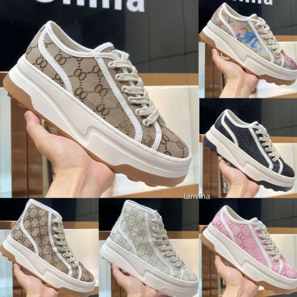 Designer Luxury Thick Soled Shoe 1977 High-Quality Thick-Soled Shoes Brand men Women Casual Shoes Low-Cut High Top Letter Sneaker Beige