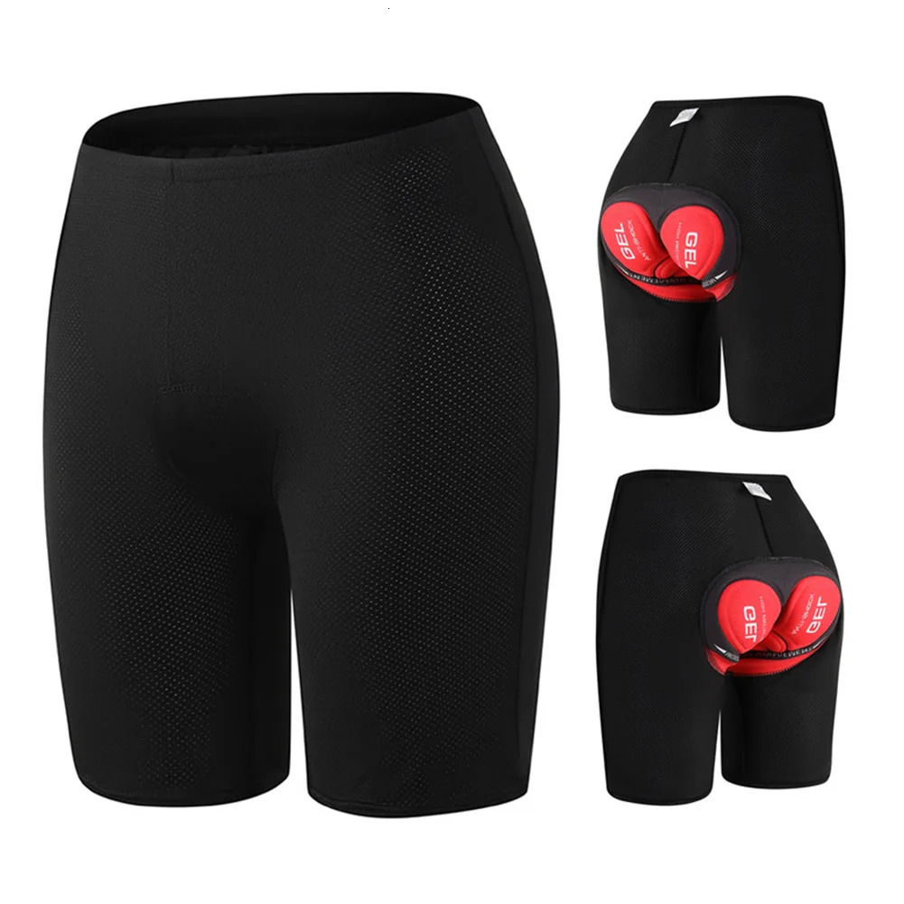 Mens Cycling Shorts Padded Shorts Breathable 3D Padded Bike Shorts Lightweight Cycling Underwear Anti-Slip for Cycling 260410