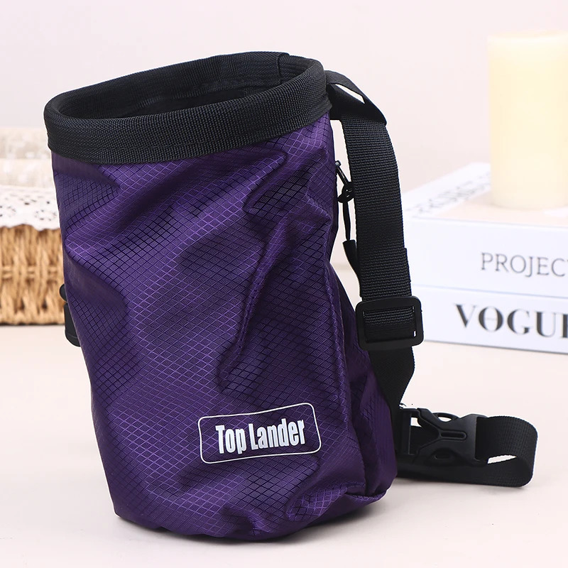 Magnesia Sack Rock Climbing Chalk Bag Waterproof Pocket For Weight Lifting Outdoor Bouldering Pouch Equipment 260410