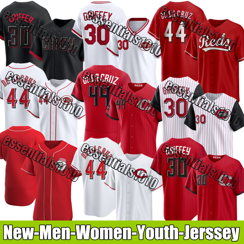 Cincinnatis Reds Jerseys Stephenson Bowman Lodolo Friedl De La Cruz Lux Encarnacion Fairchild Rogers Mey Bench Greene Steer McLain Custom City Baseball Jerseys