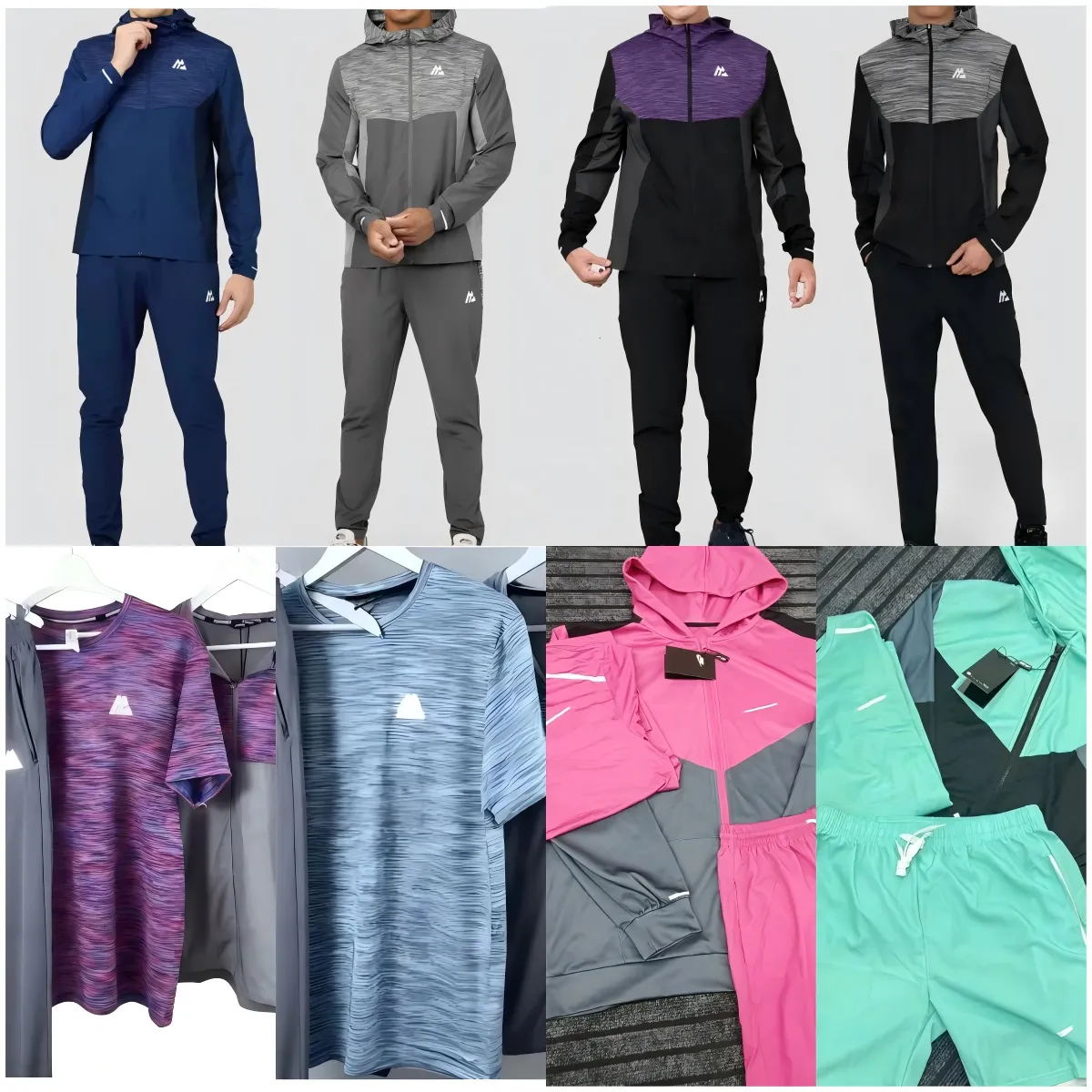 Montirexs tracksuit High quality 3-piece set designer shorts and t shirt monterex tracksuit Mens Short Sleeve Set Mens T-Shirt Womens Short Sleeve Blank miller set