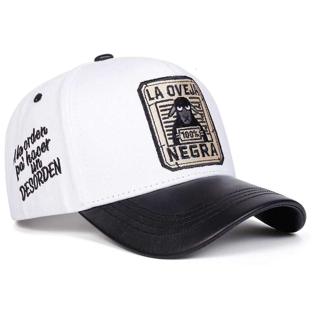 Unisex LA OVEJA NEGRA Letter Embroidery Baseball Caps Spring and Autumn Outdoor Adjustable Casual Hats Sunscreen Hat Sports Cap - view 4