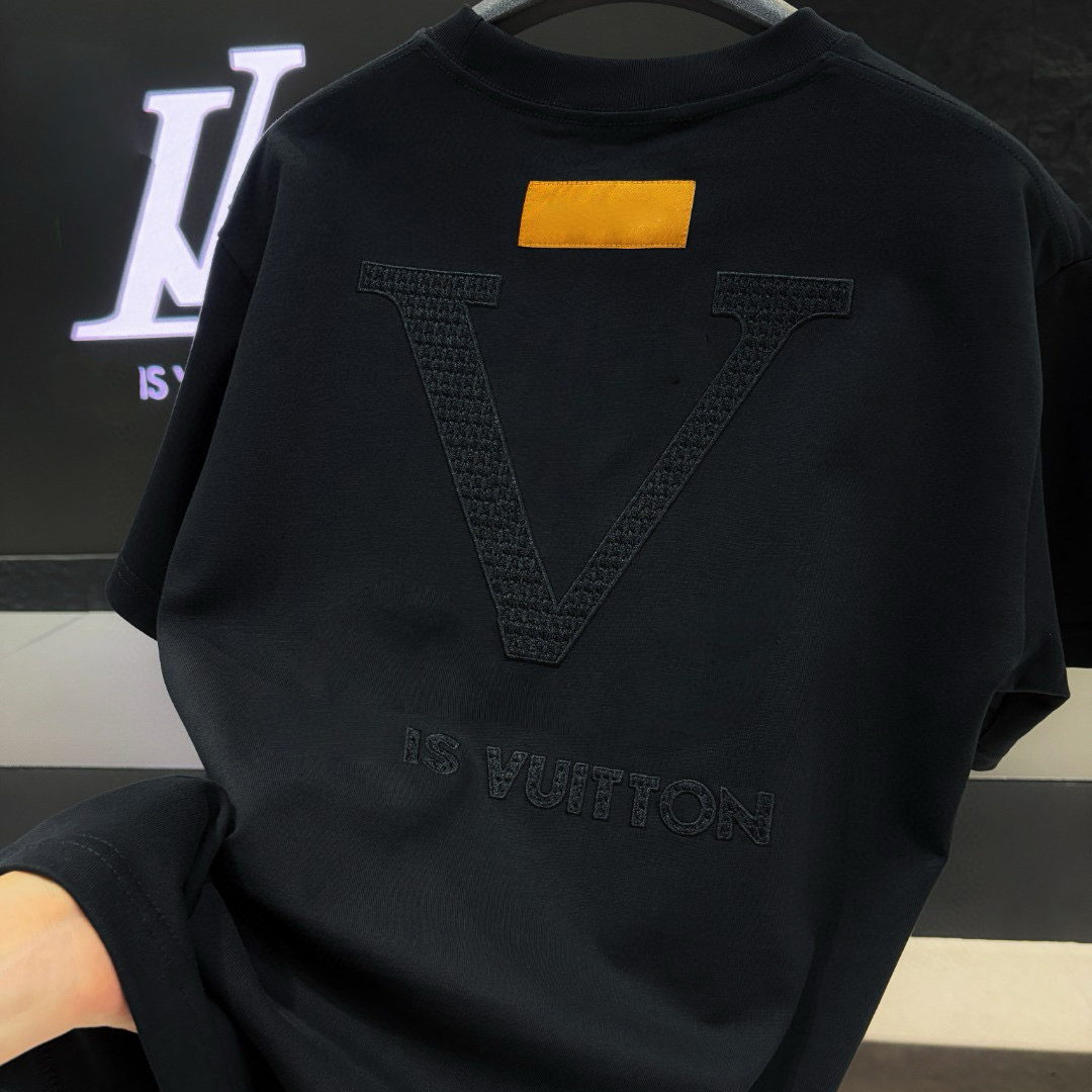 High Quality T-Shirts Men's T-Shirts Mens Womens Designer T Shirt round neck embroidered letters graphic tees Fashion Luxurys Tops Shirts Men Loose Tees