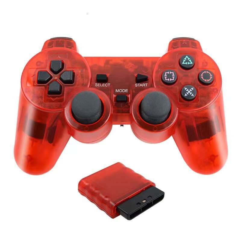 Famous Brand Famous Brand G Wireless PS Dual Vibration Transparent Colorful P Game Controller With Snowflake Keys In Stock At The Factory For Cross Bo