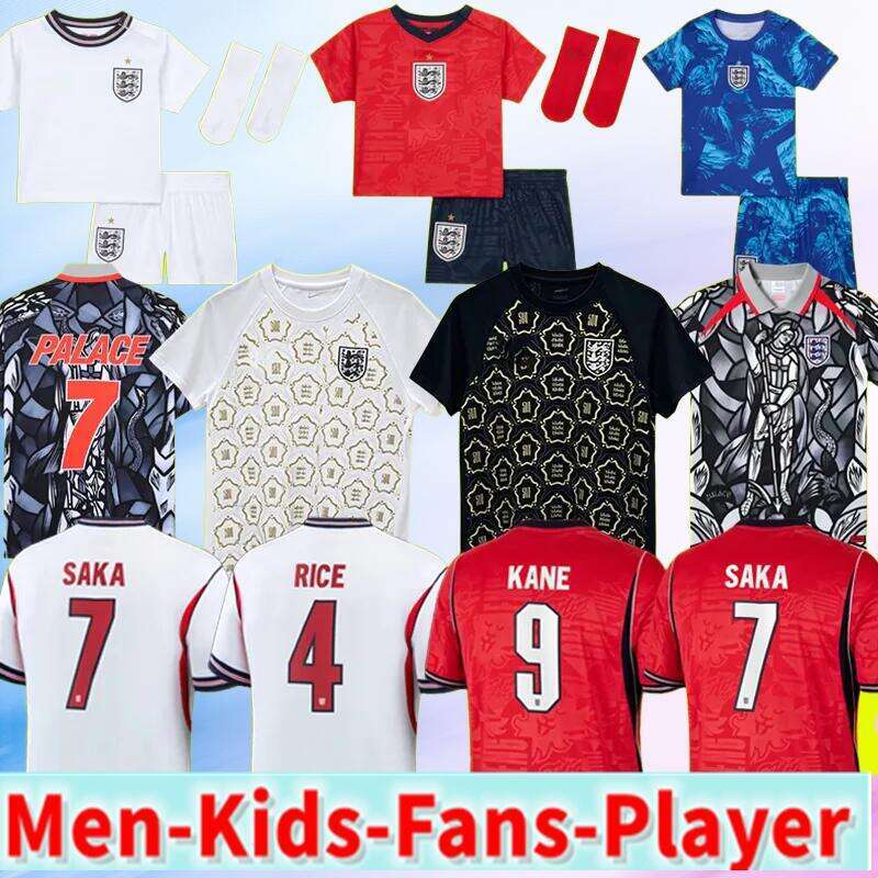 2026 2027 England 500th Soccer Jersey Men Kids 26 27 KANE BELLINGHAM RASHFORD RICE FODEN GORDON TONEY PALMER PICKFORD Football Shirt Soccer Uniform