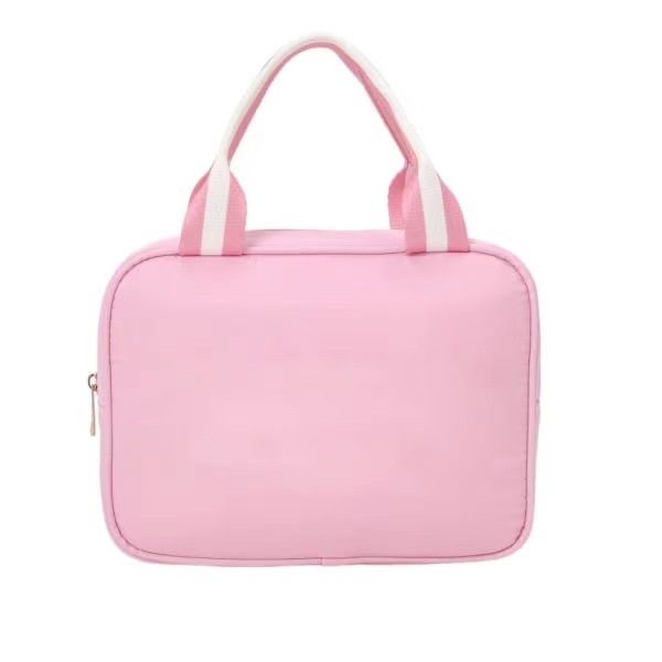 Portable bento bag lunch bag lunch box bag large-capacity solid-color Hot-printed logo insulated bags