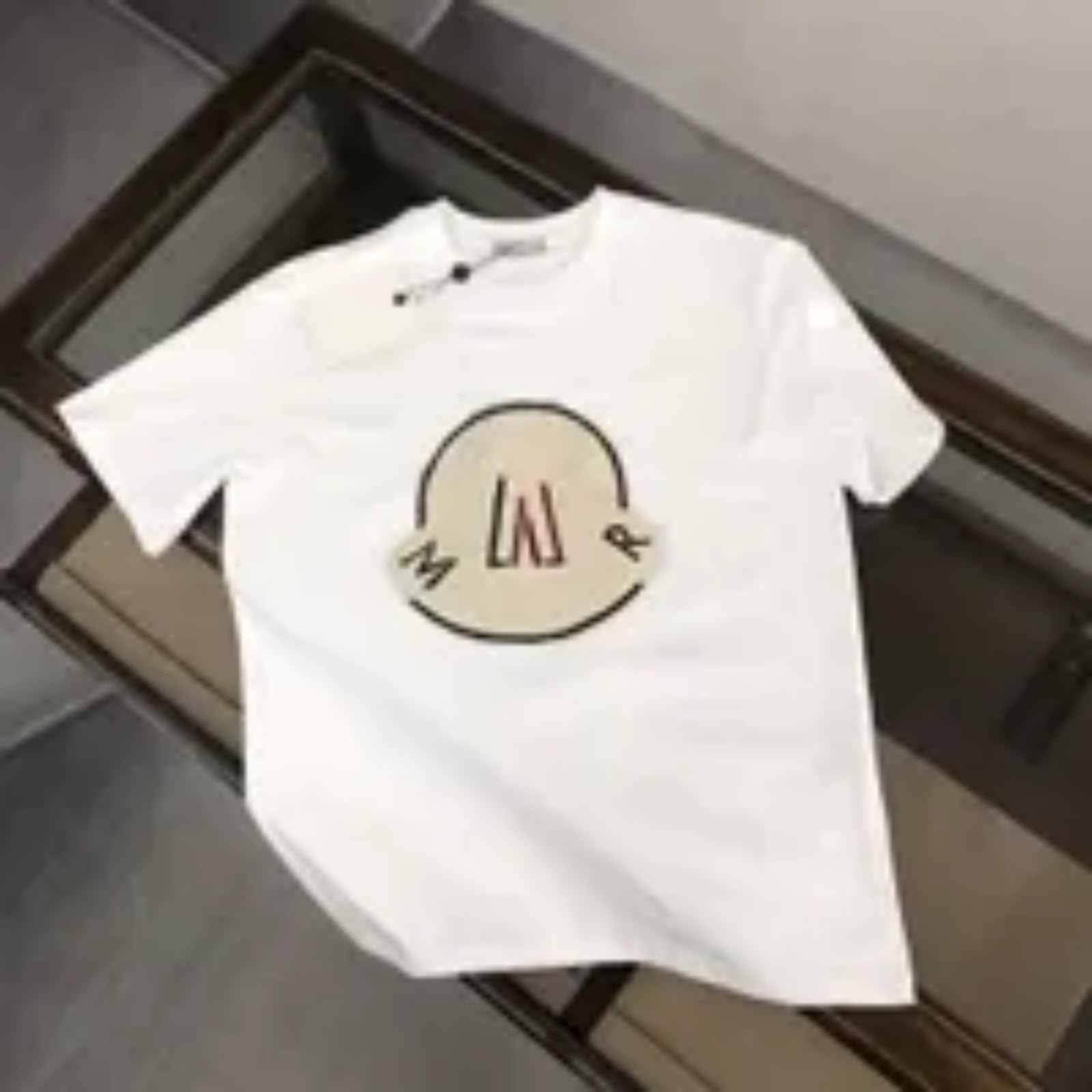 2026 New M Style Printed T-shirt Set Unisex For Men Women Couple Matching Oversized Casual Sporty Tracksuit Breathable Soft Classic All-match Tee Short Sleeve