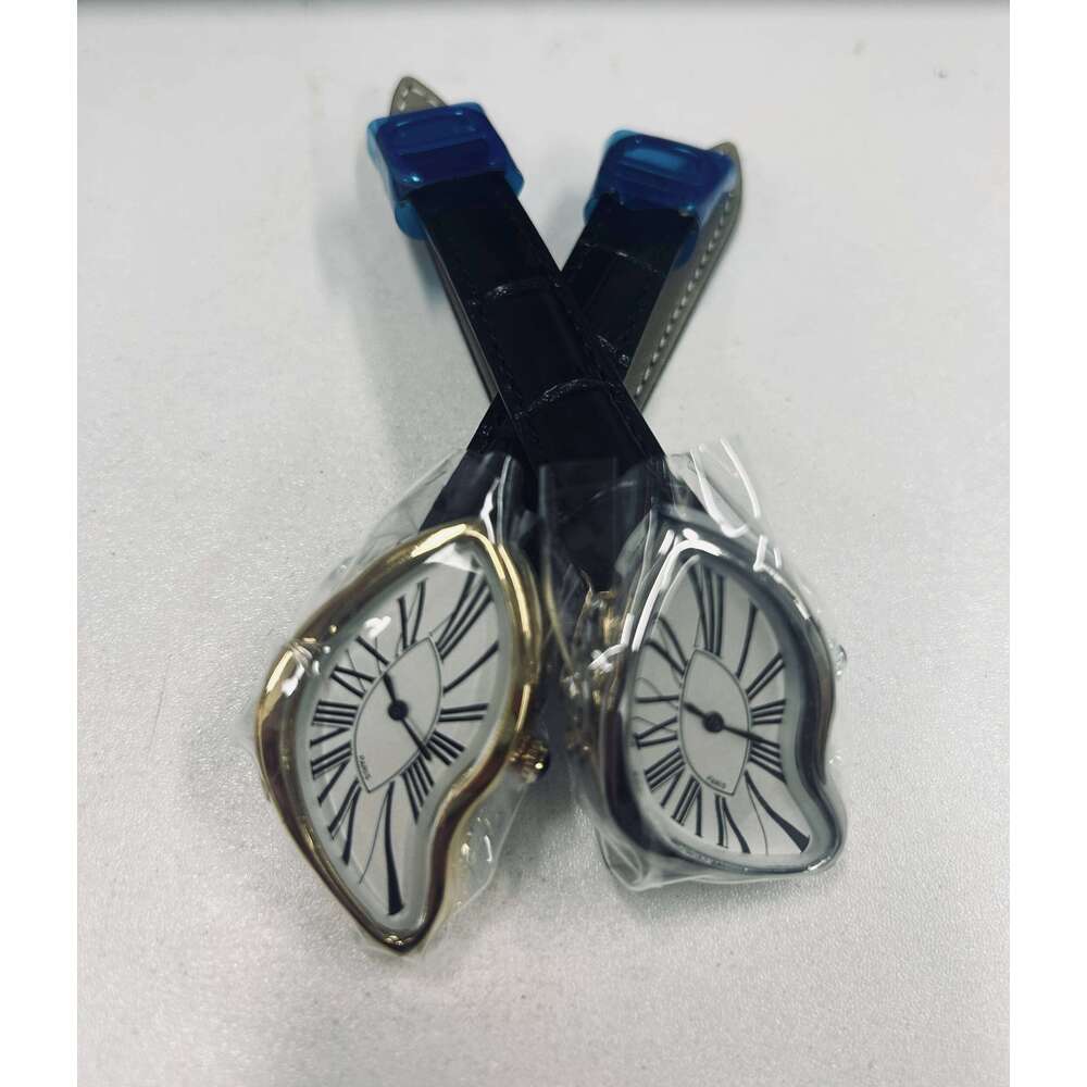 Alien Crash Melt Twist Y2K Watch kiosk Men's Fashion Trendy Retro Advanced Instagram Design Niche design creative watches hot 26H0411