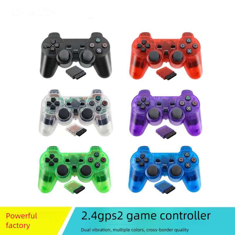 Famous Brand Factory Wholesale In Stock GPS Controller Dual Vibration Transparent Snowflake Gps Wireless Game CKS