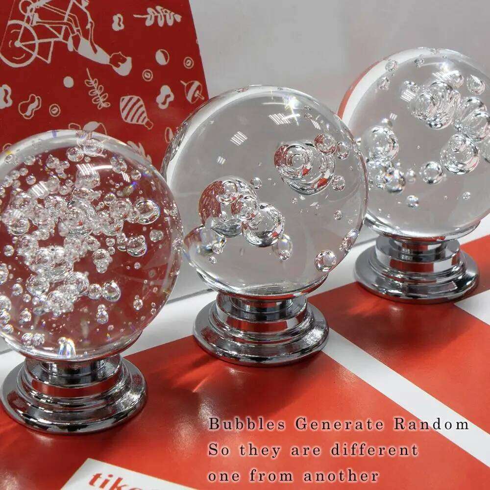Keenkee Crystal Knobs for Kitchen Cabinet Dresser and Desk Drawer Doors Etc Furniture Pull Handles
