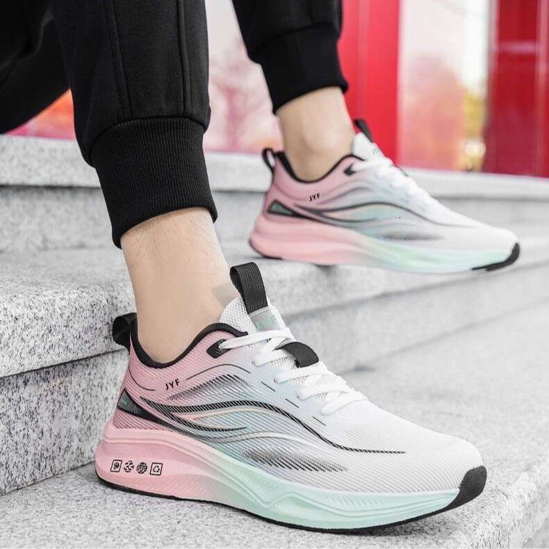 Plus Size Men's Fashion Travel Low-top Lightweight Trendy Breathable Comfortable Running National Trend Sports Shoes