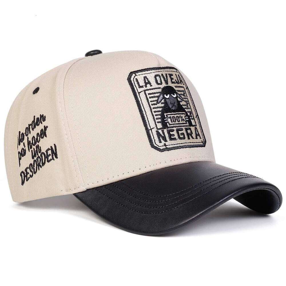 Unisex LA OVEJA NEGRA Letter Embroidery Baseball Caps Spring and Autumn Outdoor Adjustable Casual Hats Sunscreen Hat Sports Cap - view 5