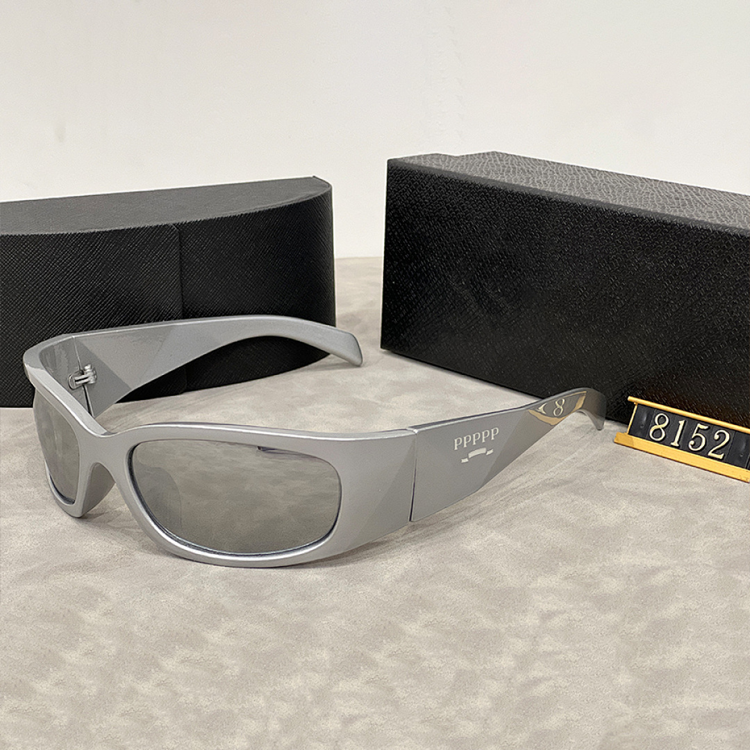 Designer Unisex Sunglass Frameless Classic Sunglasses Fashion Elegant Women Men Sun Glass Rectangular Lens Goggle Adumbral 4 Color Option Eyeglasses