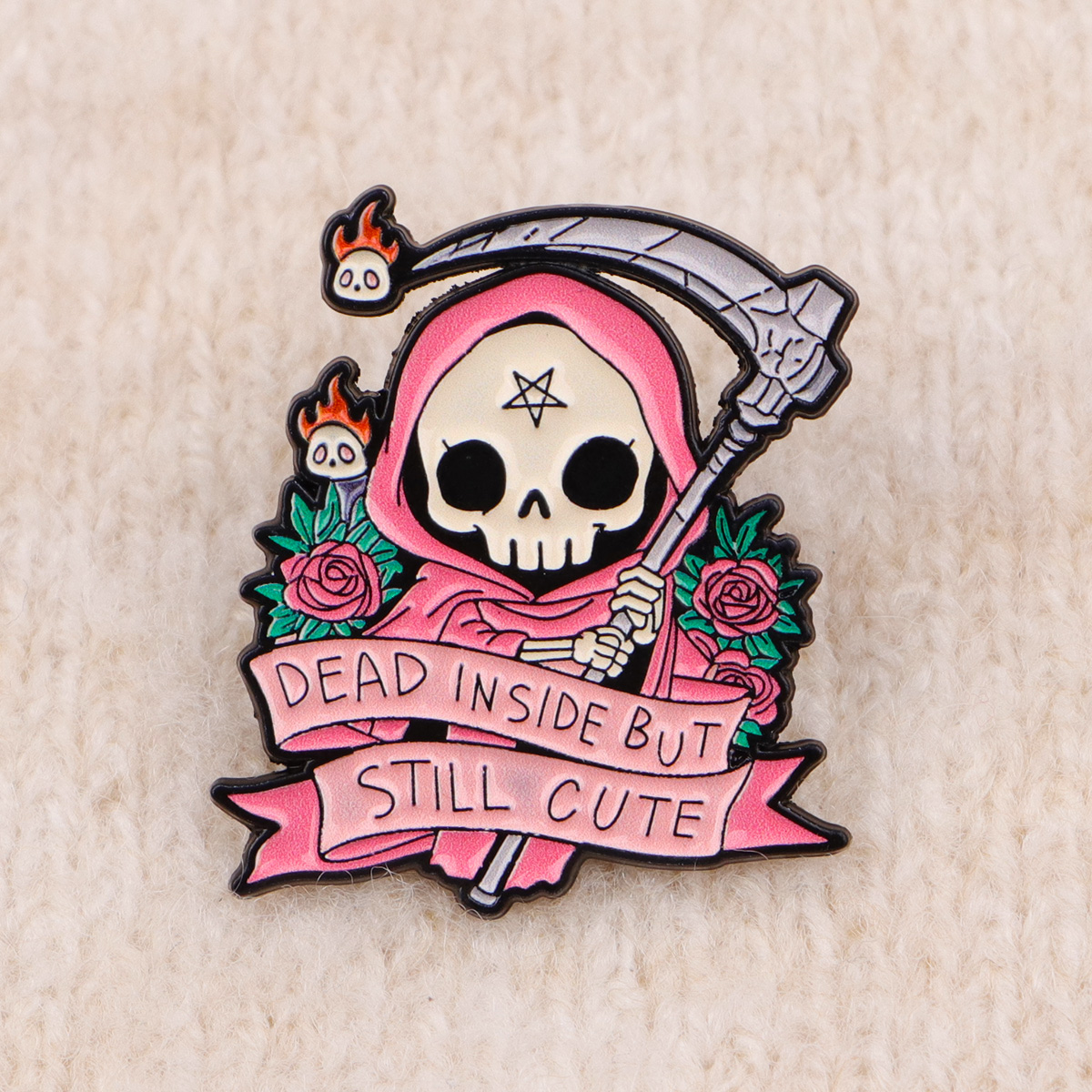 Anime brooch Anime badges cartoon enamel pin Halloween dark quotes pin badge horror scary gothic japanese game tv movie film pin science fiction accessory A48